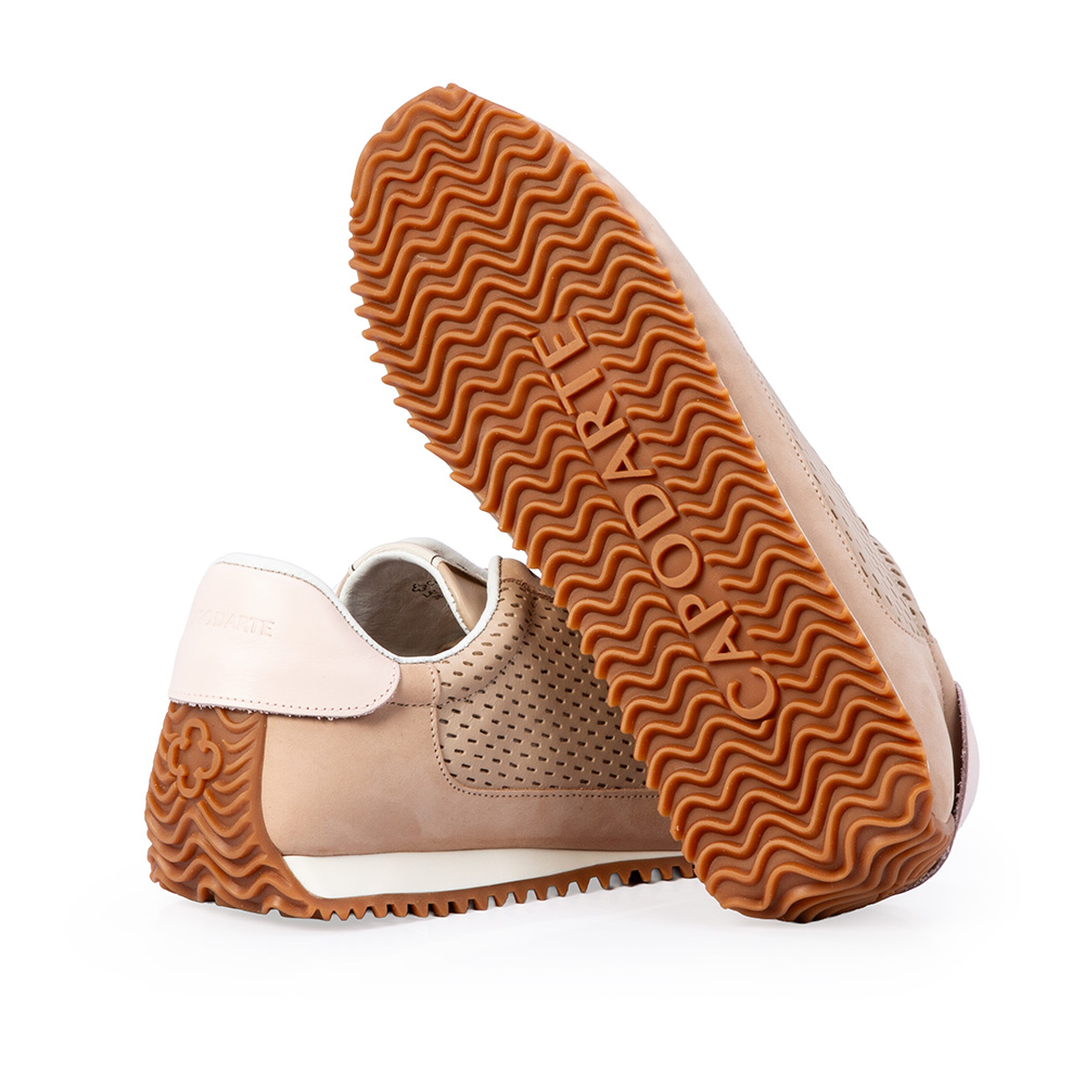 T&Ecirc;NIS FEMININO DE COURO NUDE SEDA AMARRA&Ccedil;&Atilde;O image number 3