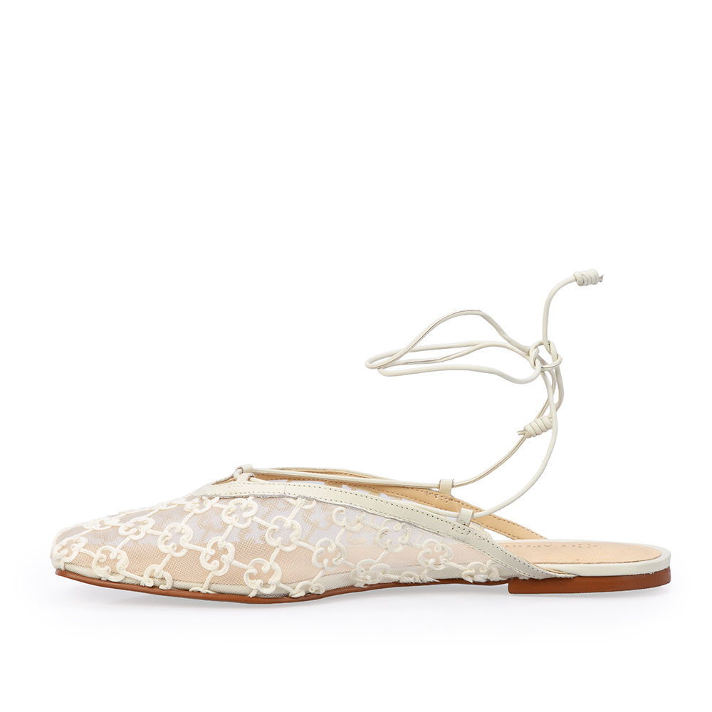 MULE TELA APLICA&Ccedil;&Atilde;O MONOGRAMA BRANCA AMARRA&Ccedil;&Atilde;O image number 2