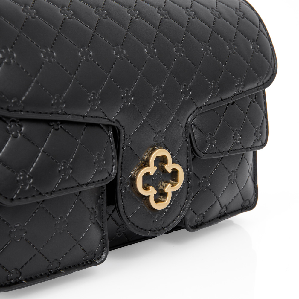 BOLSA PRETA MONOGRAMA SHOULDER BAG image number 3