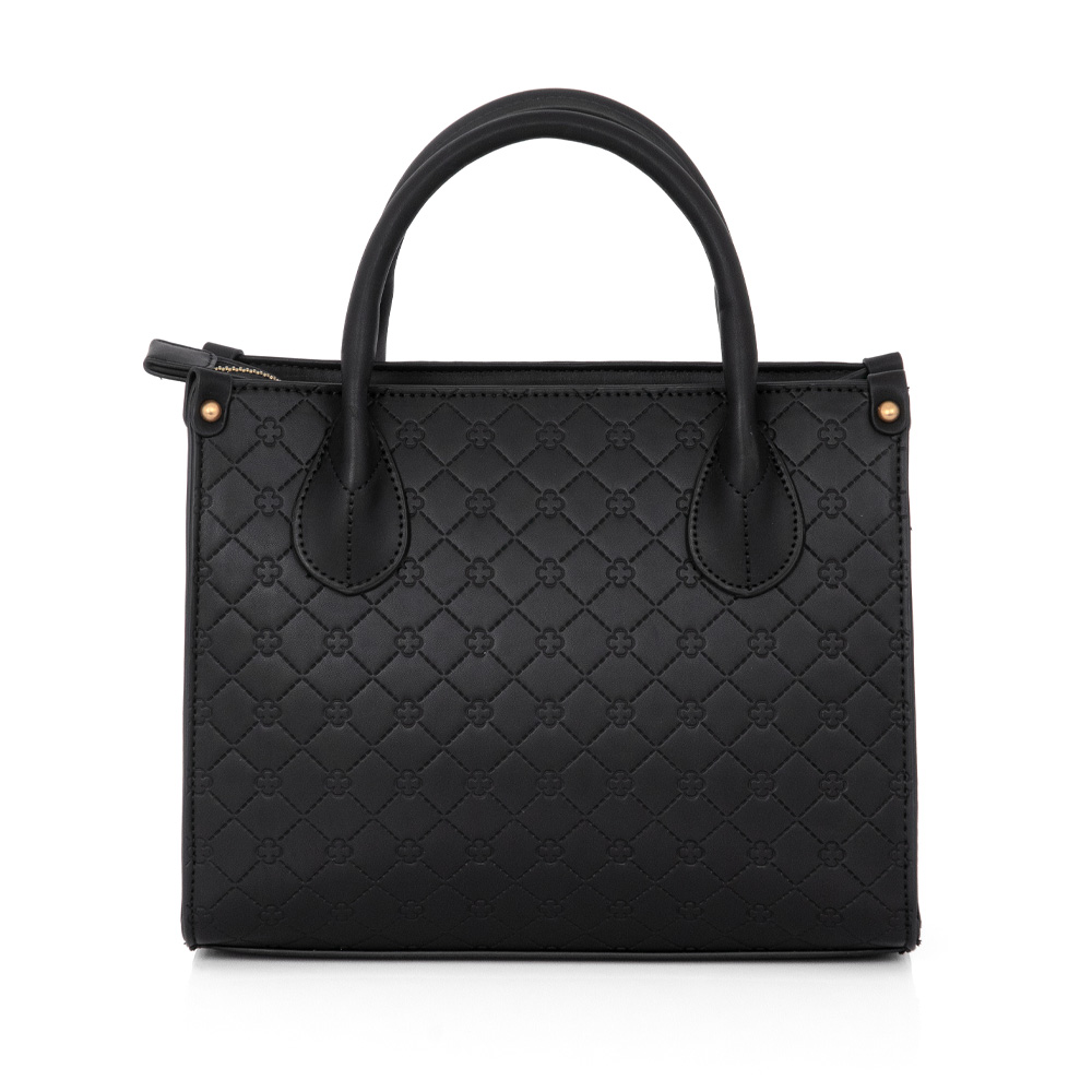 BOLSA PRETA MÉDIA TOTE image number 4