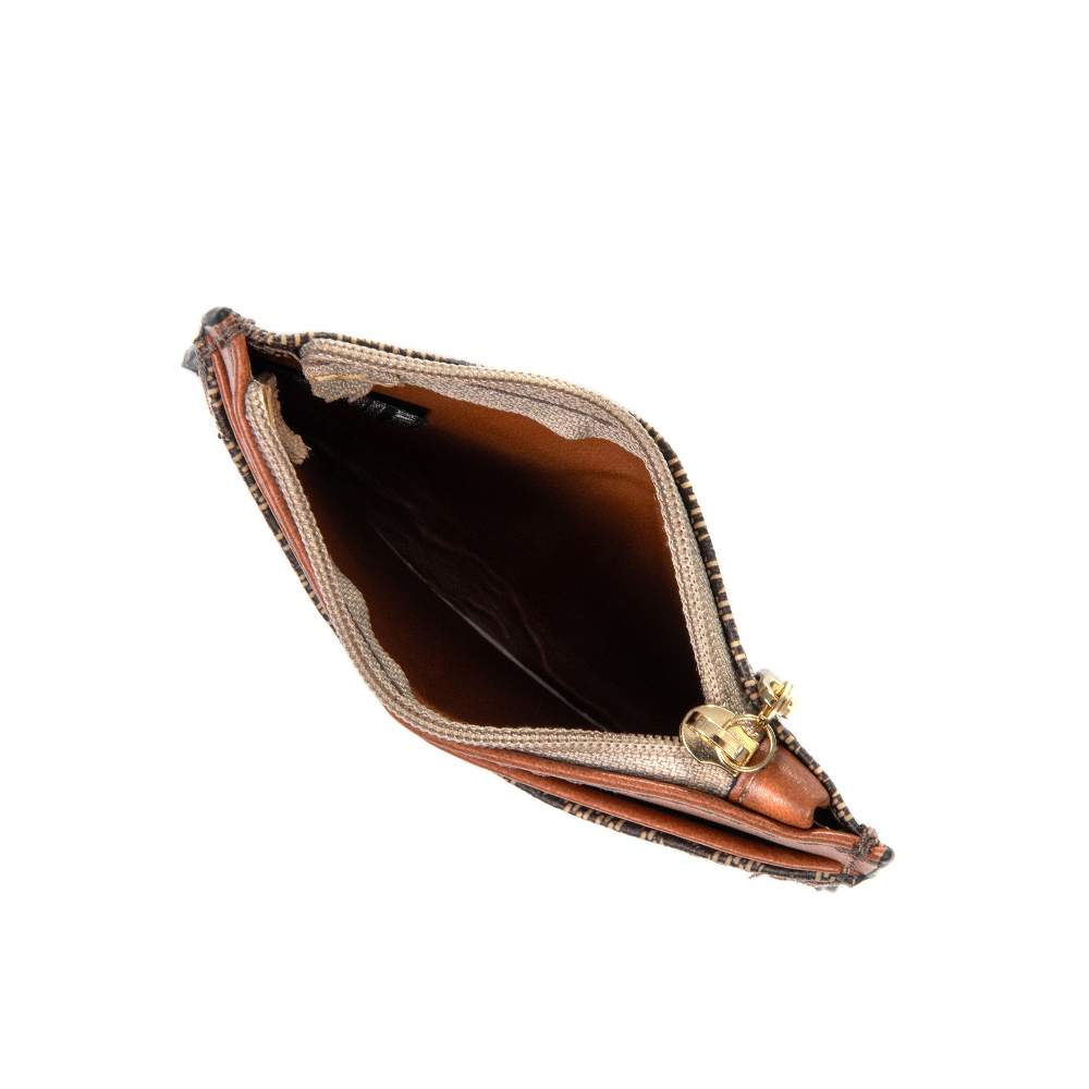 PORTA CART&Atilde;O BEGE MONOGRAMA Z&Iacute;PER image number 3