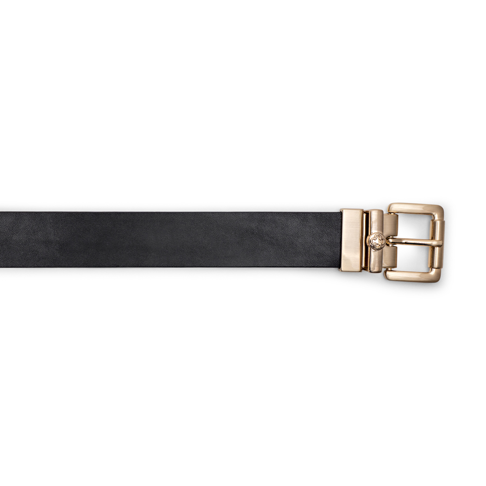 CINTO PRETO FEMININO MONOGRAMA image number 2