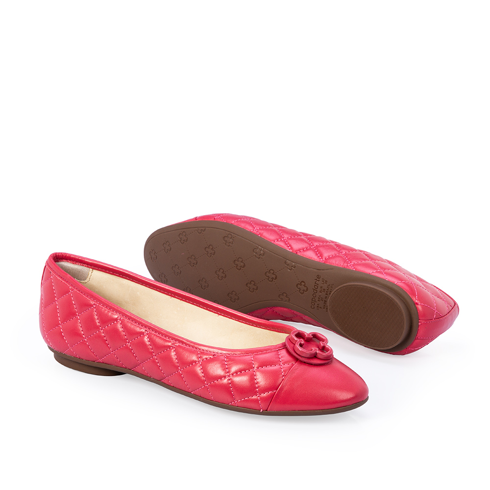 SAPATILHA COURO MAGNOLIA BICO REDONDO CATHERINE image number 3