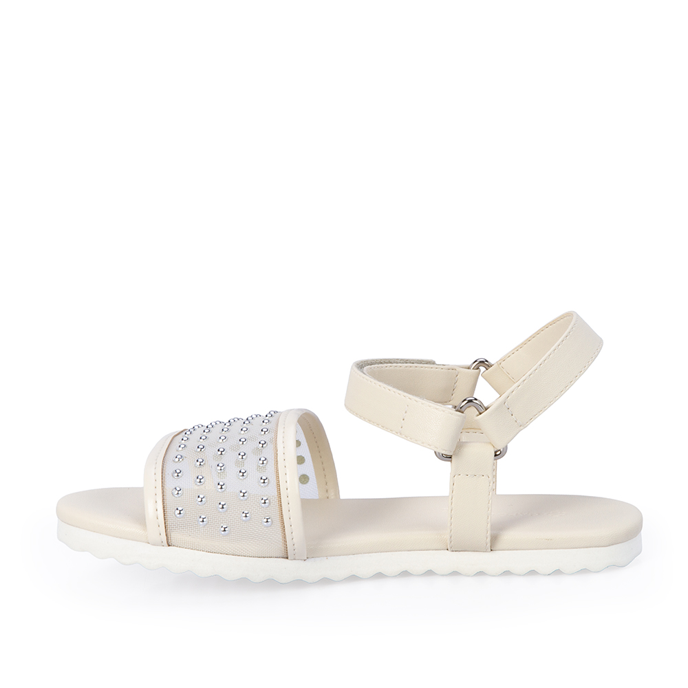 SAND&Aacute;LIA INFANTIL BRANCA TELA image number 2