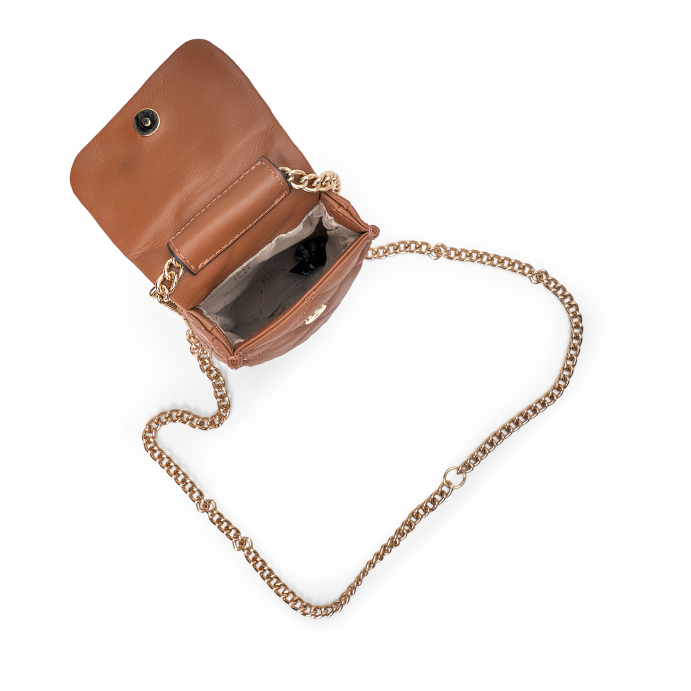 BOLSA PARA CELULAR CARAMELO DE COURO + PORTA FONES image number 4