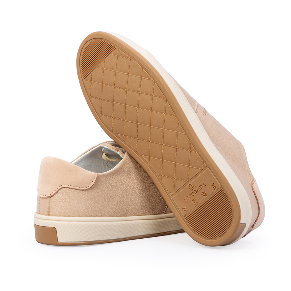 T&Ecirc;NIS NUDE SEDA DE COURO AMARRA&Ccedil;&Atilde;O FEMININO image number 3