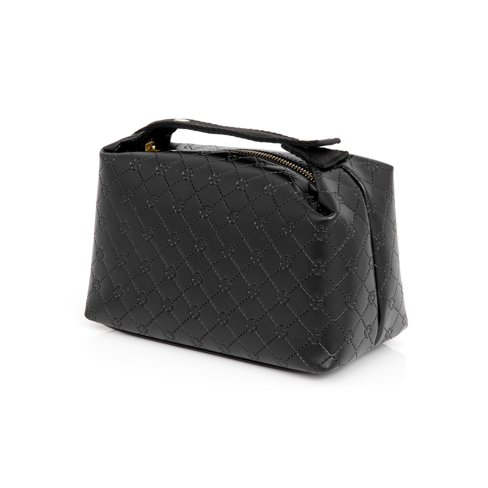 NÉCESSAIRE FEMININA PRETA MONOGRAMA image number 2