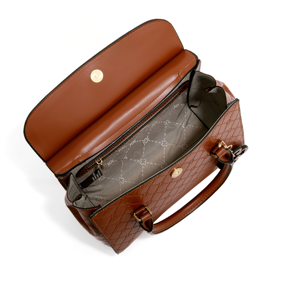 BOLSA CARAMELO MONOGRAMA TOTE image number 4