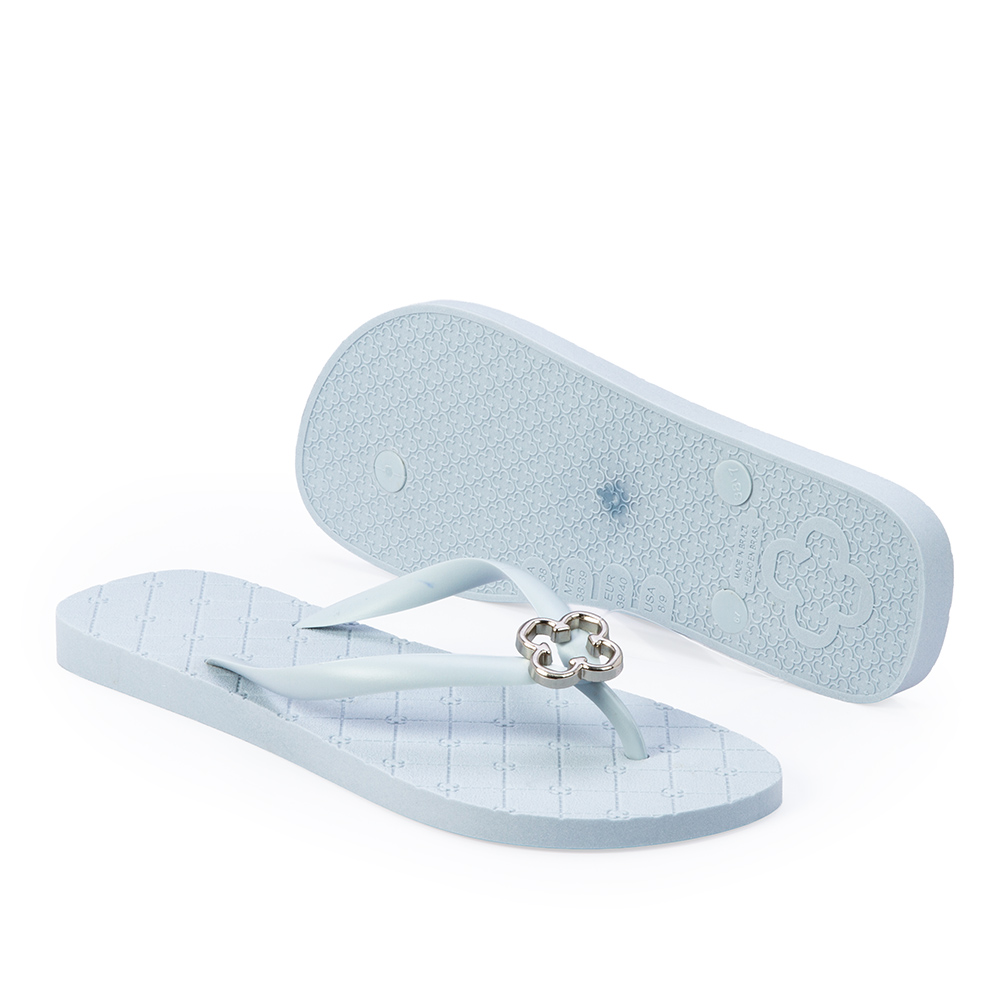 CHINELO DE DEDO AZUL TURMALINA MONOGRAMA image number 3