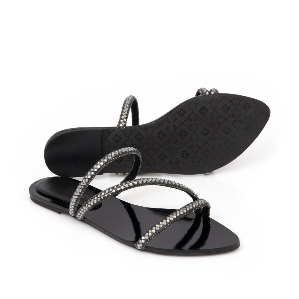 CHINELO RASTEIRA PRETO PEDRARIAS image number 3