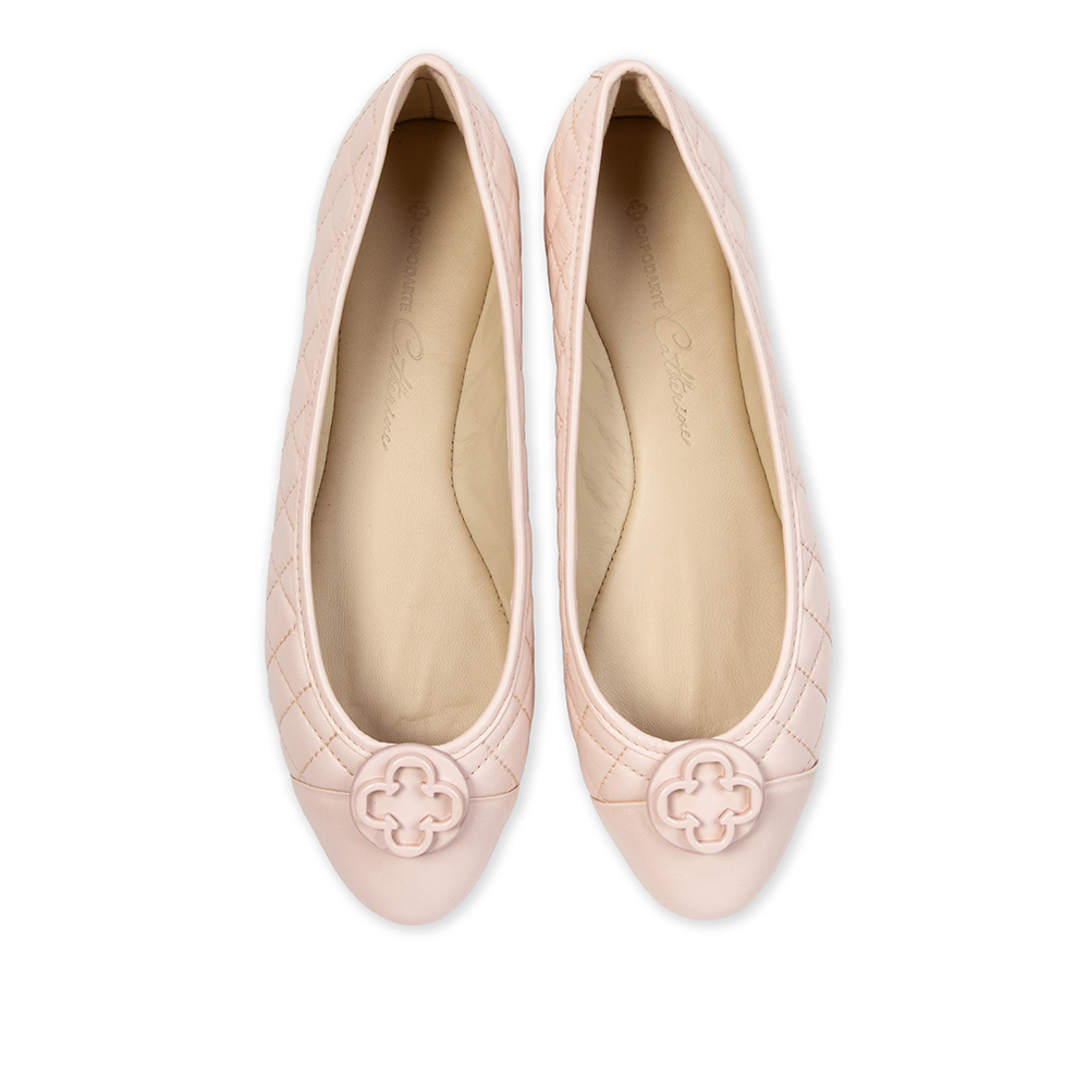 SAPATILHA CATHERINE MODERNIT&Aacute; ROSA PE&Ocirc;NIA COURO MATELASS&Ecirc; image number 4