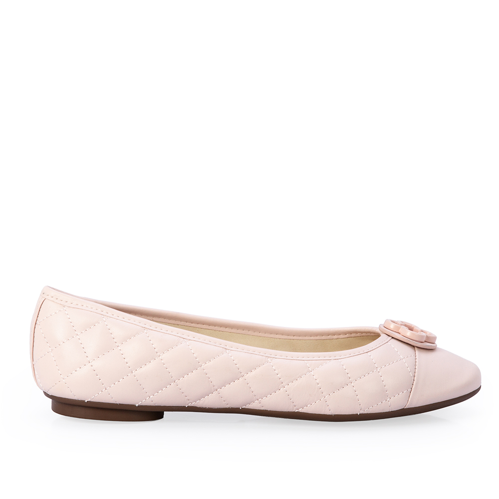 SAPATILHA CATHERINE MODERNIT&Aacute; DE COURO ROSA PE&Ocirc;NIA MATELASS&Ecirc; image number 0