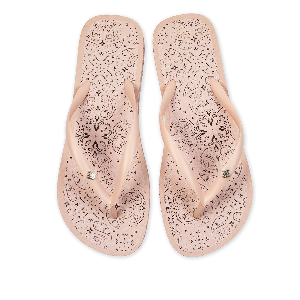 CHINELO DE DEDO ESTAMPA PAISLEY ROSA PE&Ocirc;NIA image number 4