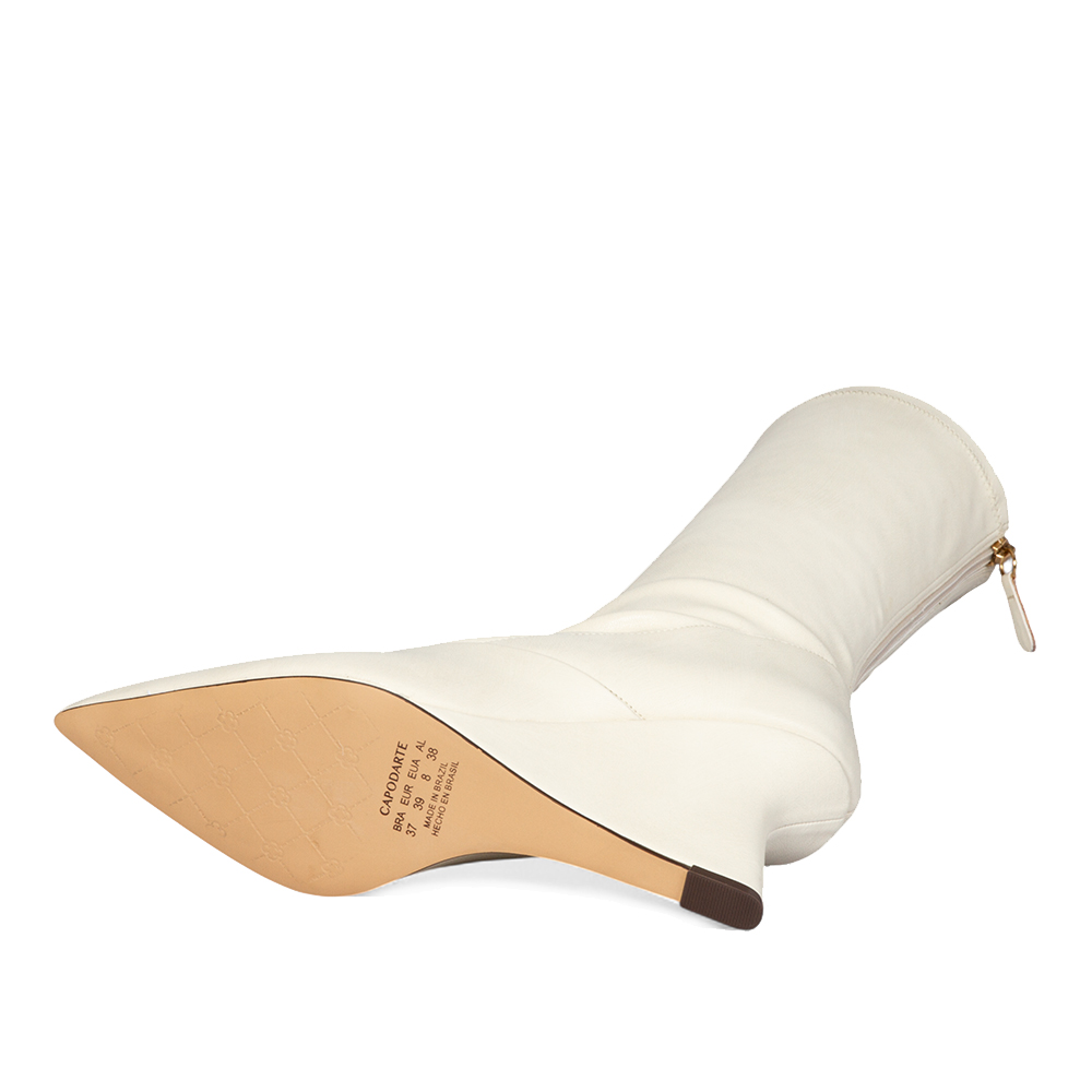 BOTA CANO LONGO STRETCH MARFIM SALTO ANABELA image number 3