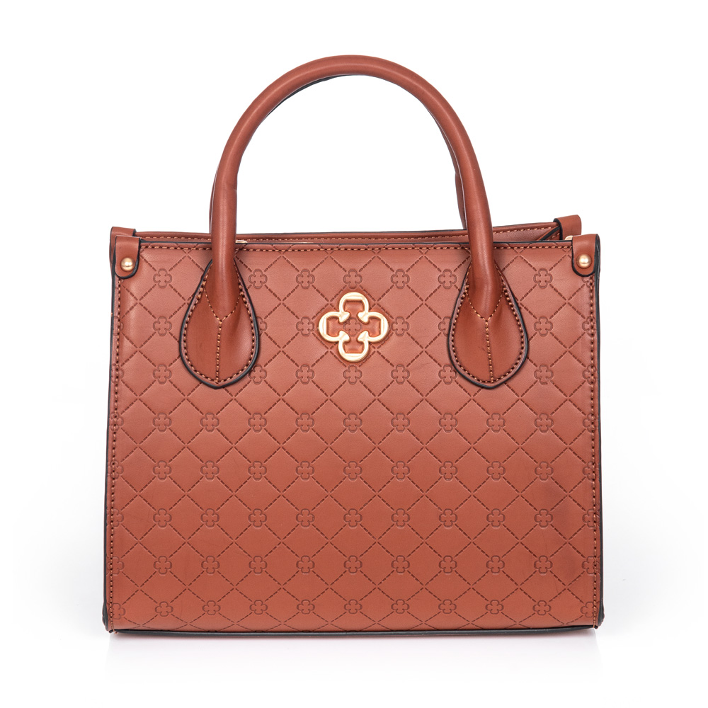 BOLSA CARAMELO MÉDIA TOTE image number 0