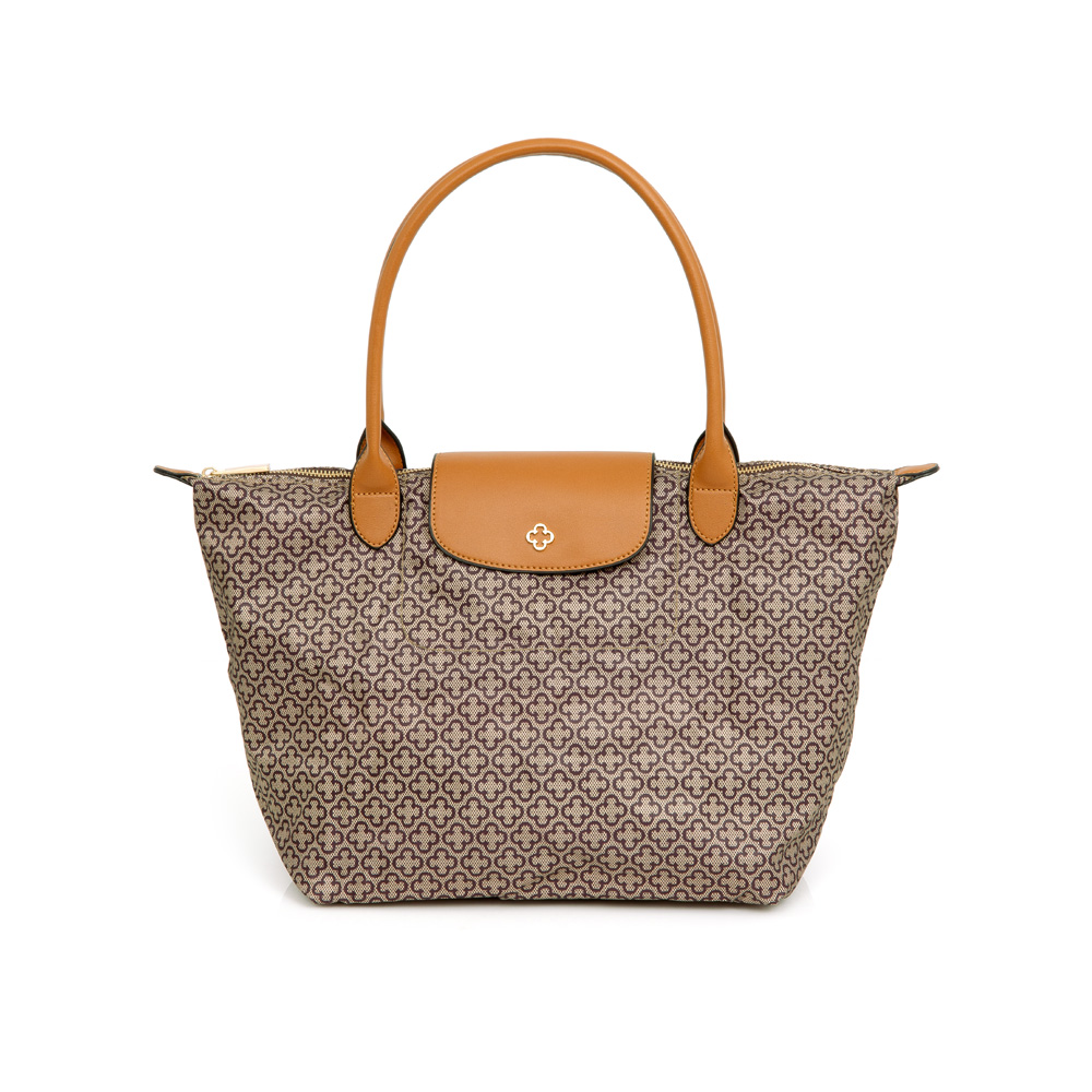 BOLSA GRANDE CARAMELO MONOGRAMA SHOPPER image number 0
