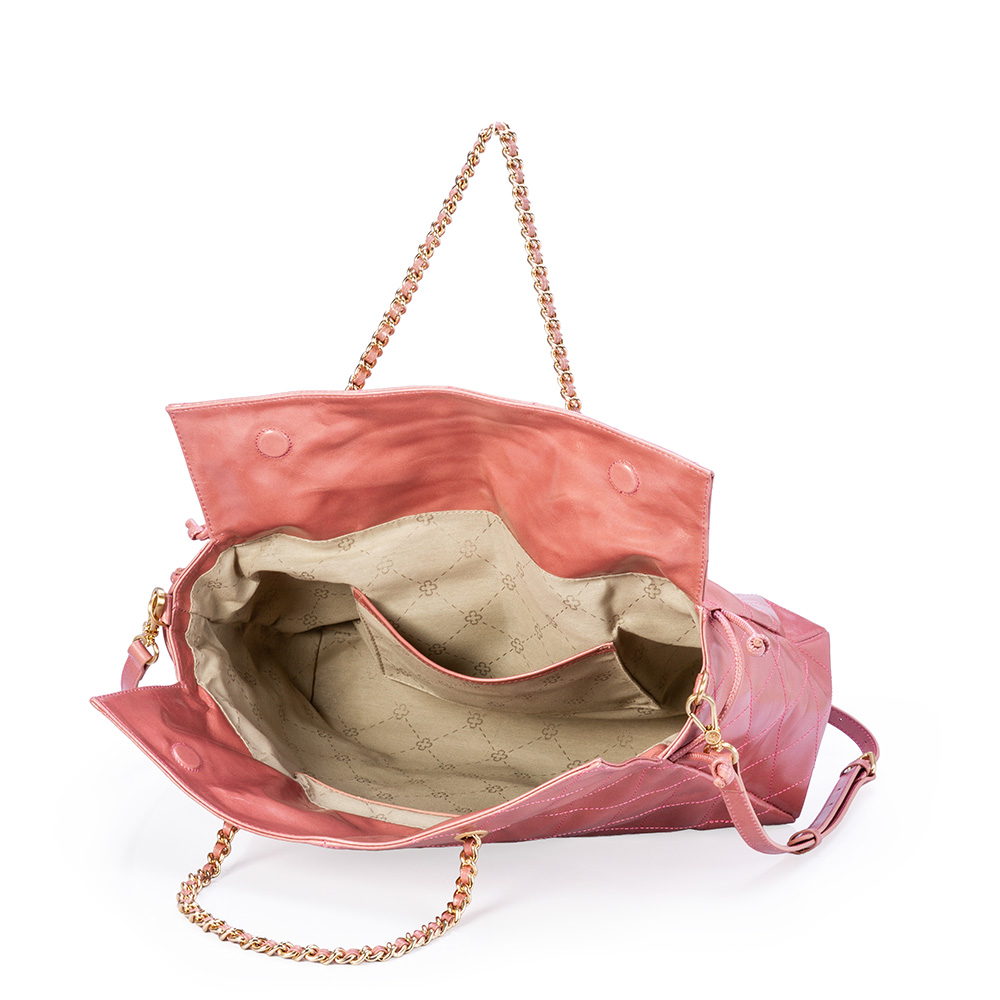 BOLSA HOBO COURO MALVA image number 4