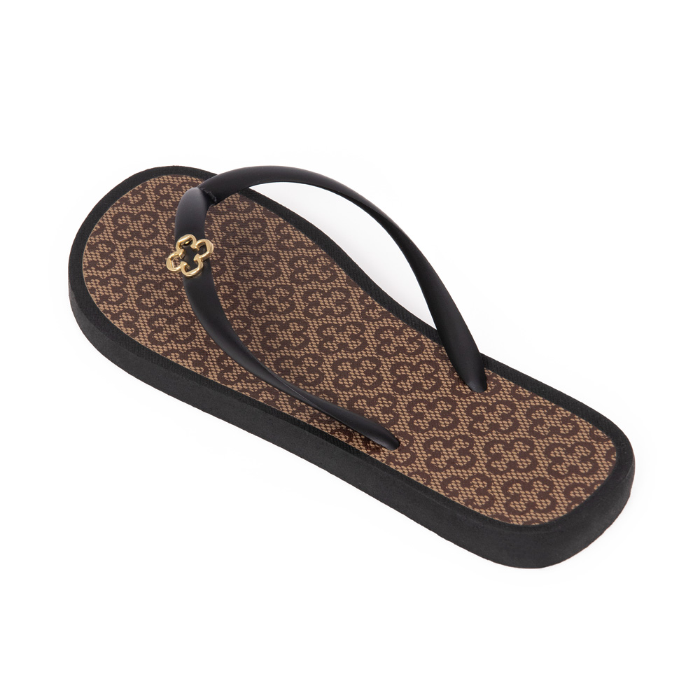 CHINELO DE DEDO INJETADO PRETO MONOGRAMA image number 2