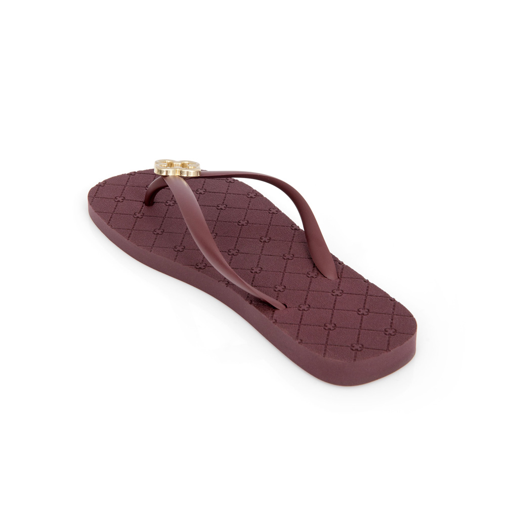 CHINELO DE DEDO BORDÔ MONOGRAMA image number 2