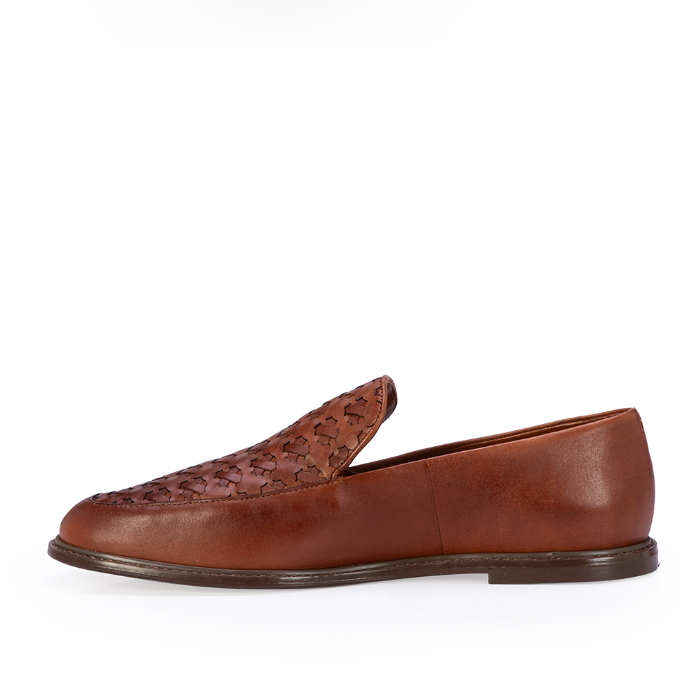 LOAFER MOCASSIM MARROM DE COURO TRESS&Ecirc; image number 2