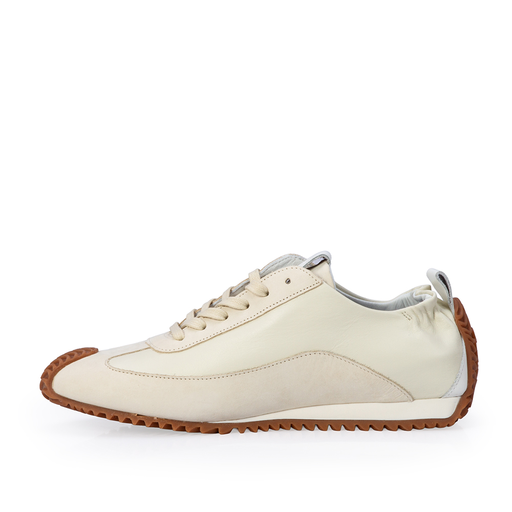 T&Ecirc;NIS FEMININO BRANCO DUNA DE COURO SNEAKERS image number 2