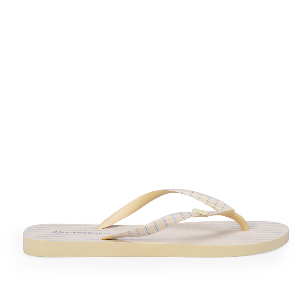 CHINELO DE DEDO CREME BRULLE  LISTRAS image number 0