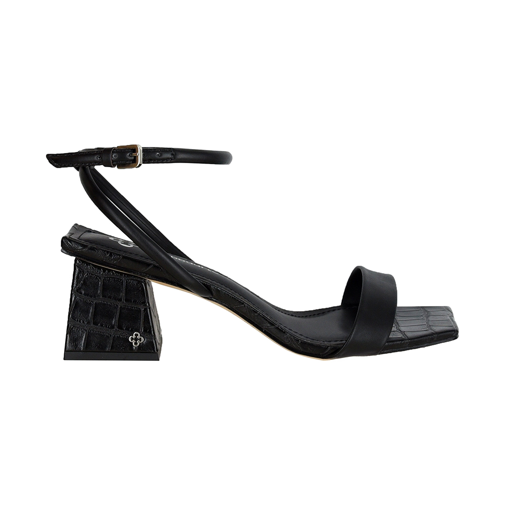 SANDÁLIA BICO QUADRADO PRETA image number 0