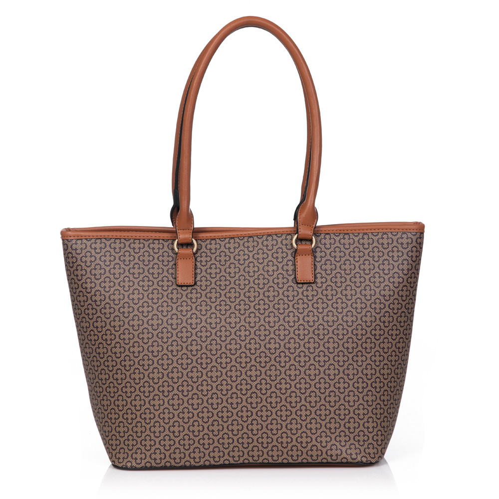BOLSA CARAMELO SHOPPER MONOGRAMA image number 2