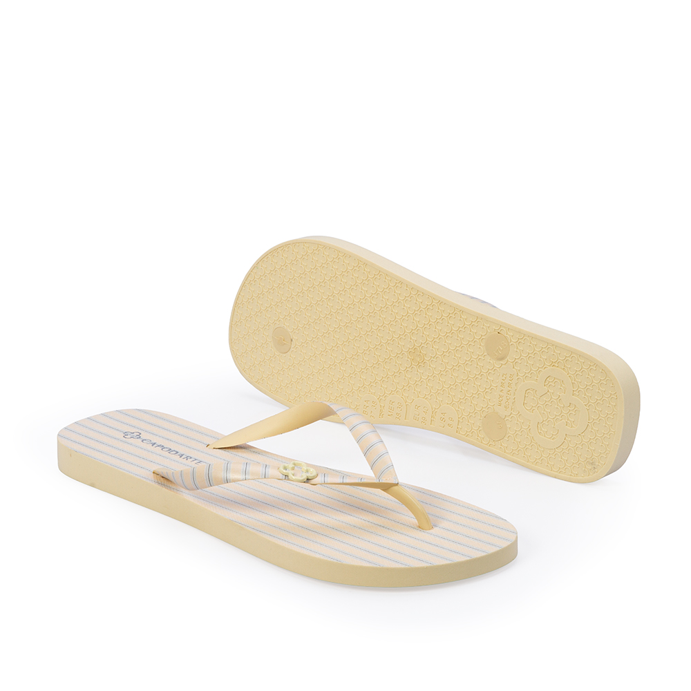 CHINELO DE DEDO CREME BRULLE  LISTRAS image number 3