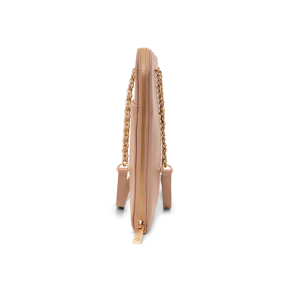PASTA NOTEBOOK NUDE SEDA DE COURO image number 1