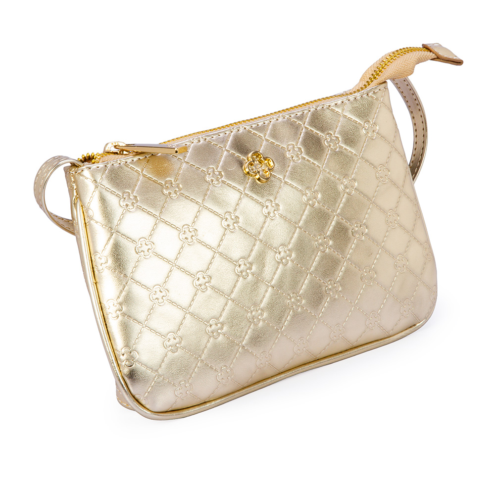 BOLSA TIRACOLO DOURADA MONOGRAMA SHOULDER BAG image number 3