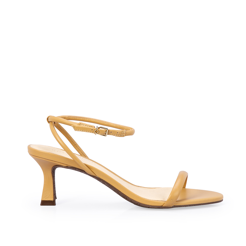 SAND&Aacute;LIA SALTO M&Eacute;DIO BEGE SAVANA DE COURO image number 0