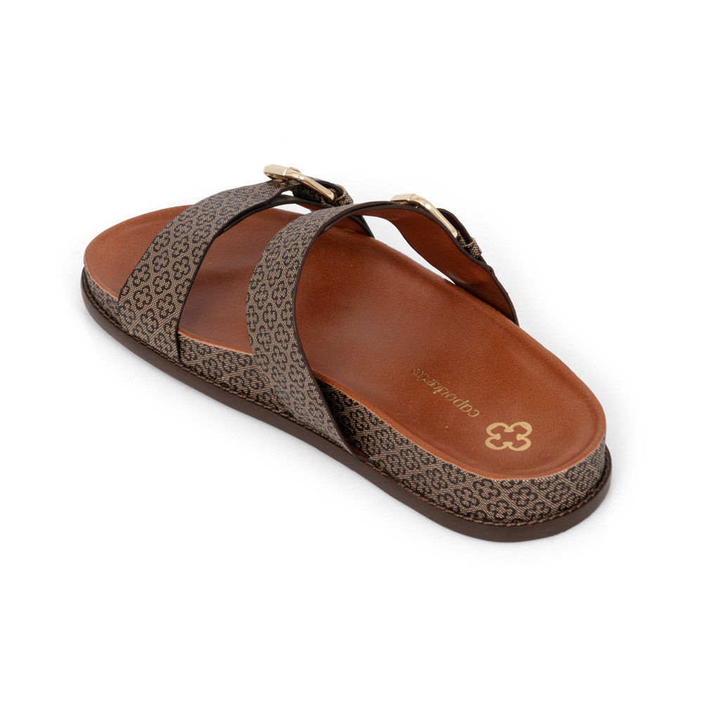 CHINELO PAPETE BEGE MONOGRAMA FIVELAS image number 2