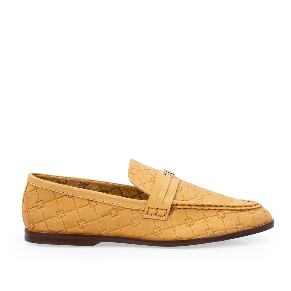 LOAFER MOCASSIM BEGE SAVANA COURO NOBUCK MONOGRAMA image number 0