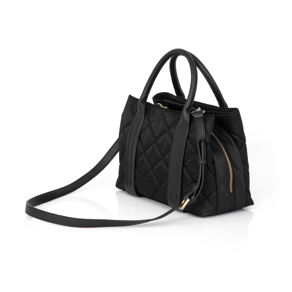 BOLSA TOTE PRETA M&Eacute;DIA image number 2