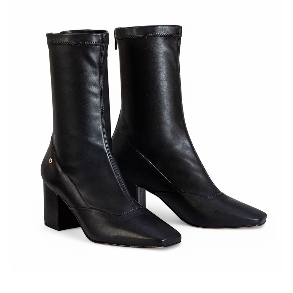 BOTA PRETA CANO MÉDIO STRETCH image number 1