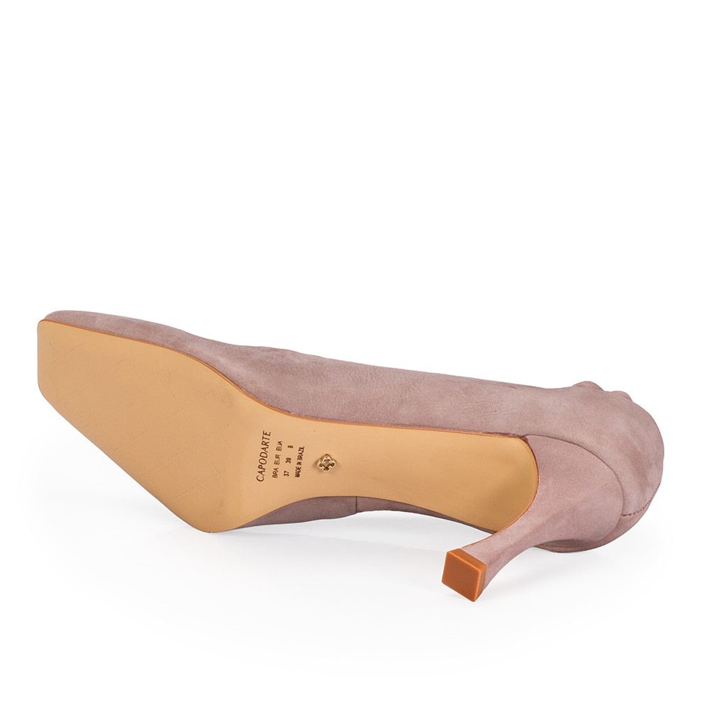SCARPIN SALTO ALTO ROSE DE COURO image number 3