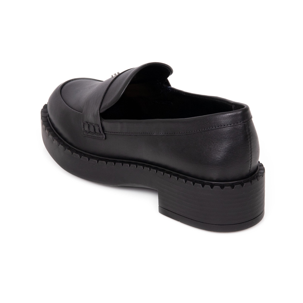 LOAFER MOCASSIM PRETO DE COURO image number 2