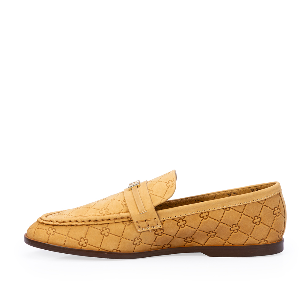 LOAFER MOCASSIM BEGE SAVANA COURO NOBUCK MONOGRAMA image number 2