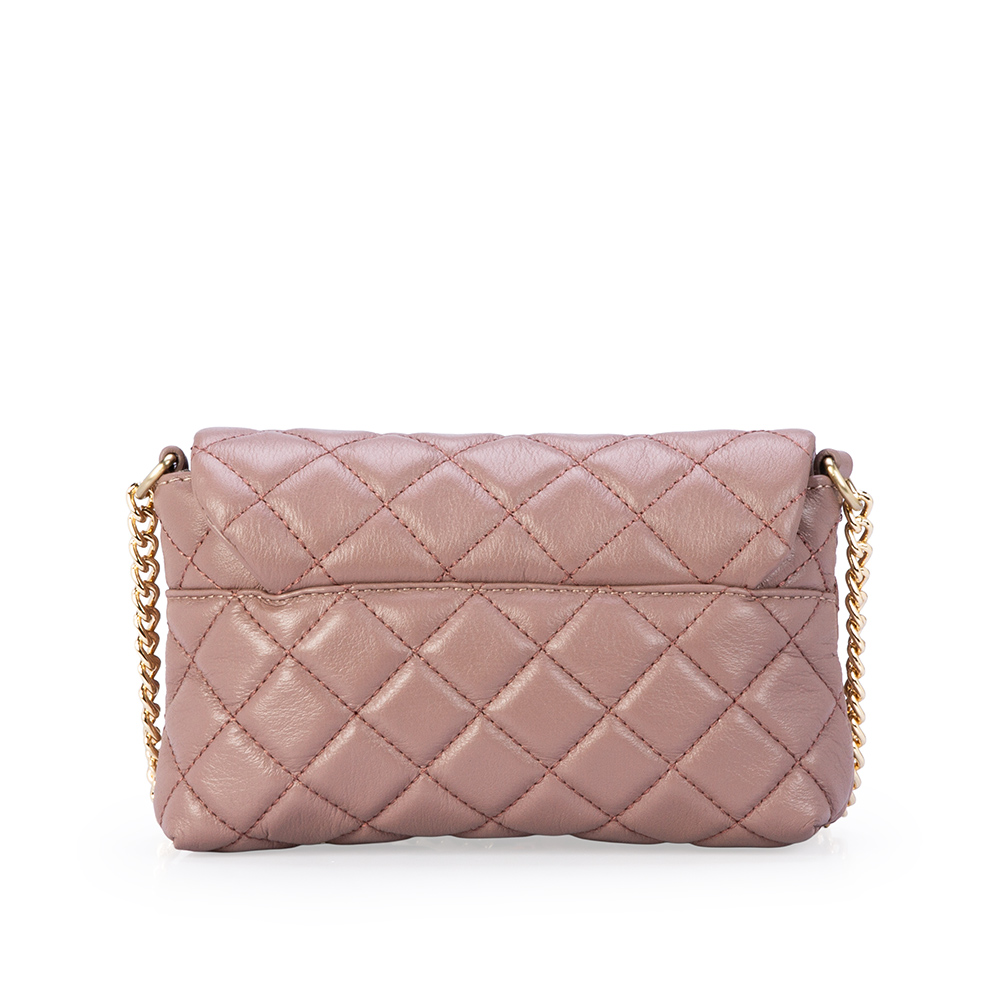 BOLSA SHOULDER COURO ROSE TIRACOLO PEQUENA image number 2