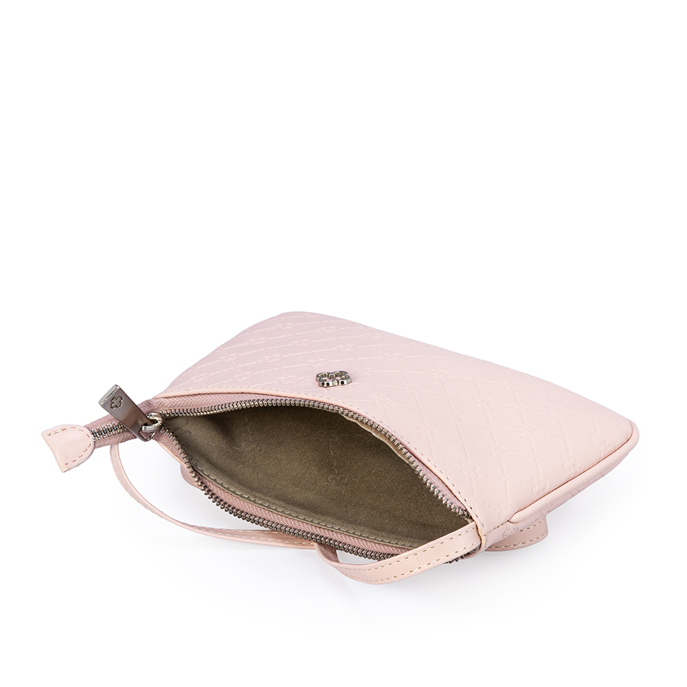 BOLSA TIRACOLO ROSA PE&Ocirc;NIA MONOGRAMA SHOULDER BAG image number 4