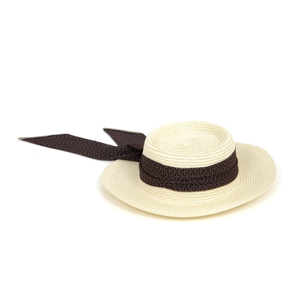 KIT CHINELO BEGE E CHAP&Eacute;U COM LEN&Ccedil;O image number 3