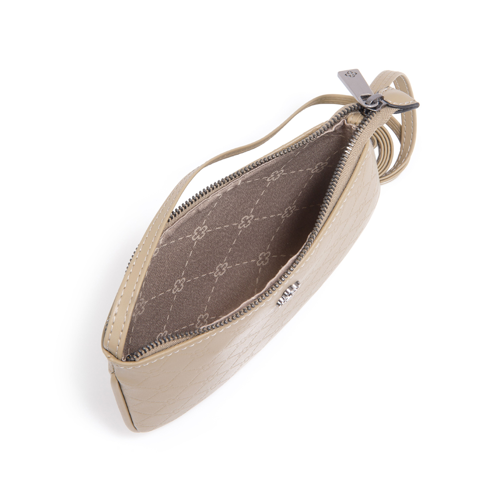 BOLSA TIRACOLO VERDE ALBERO MONOGRAMA PIETRA image number 4