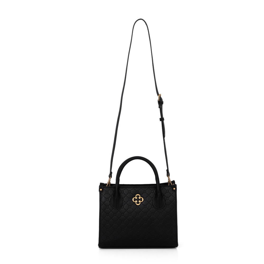 BOLSA PRETA MÉDIA TOTE image number 3