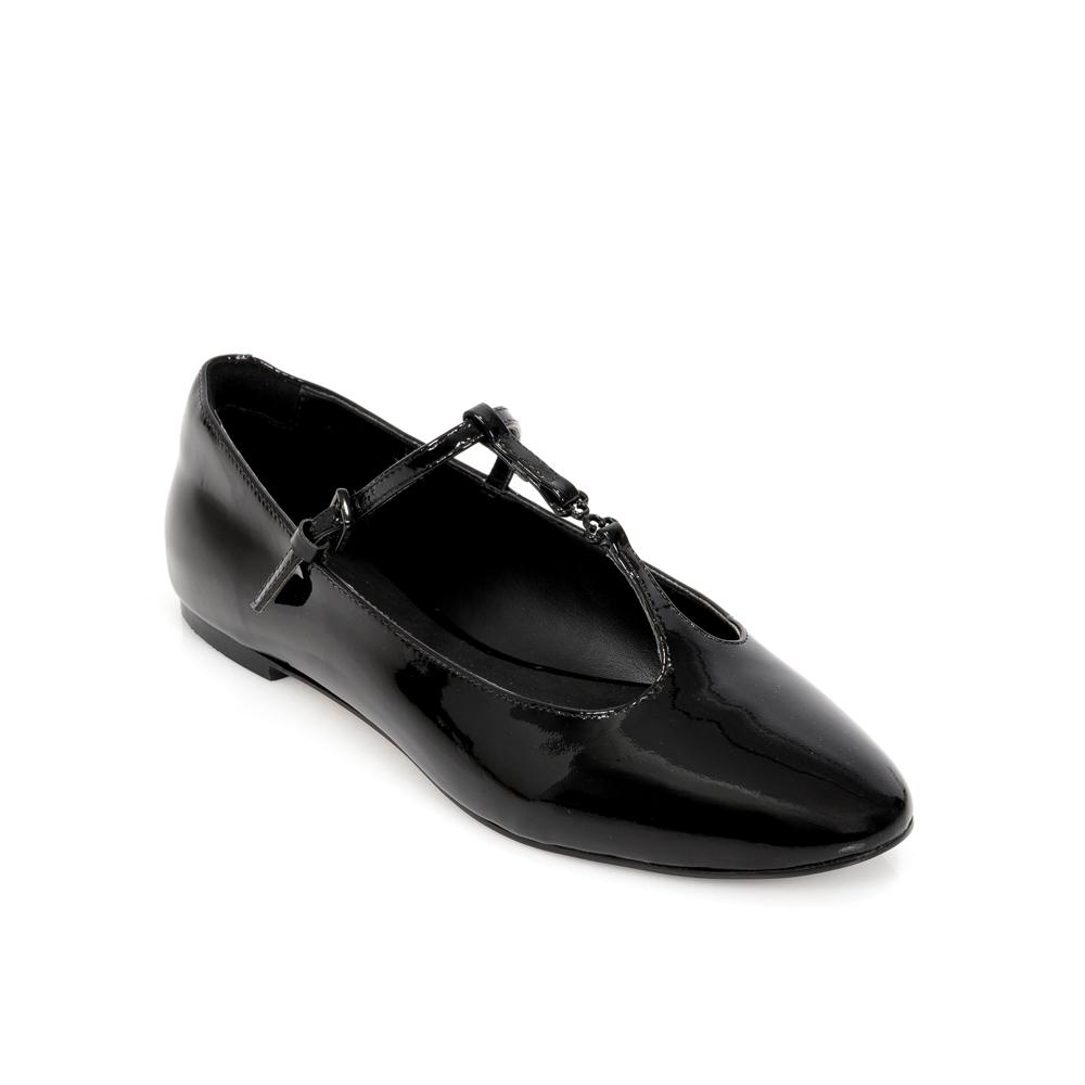 SAPATILHA COURO PRETA image number 3