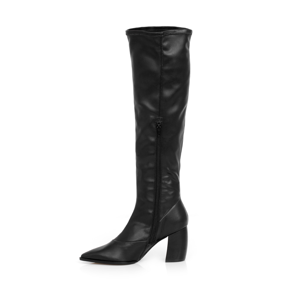 BOTA OVER PRETA SALTO BLOCO STRETCH image number 3