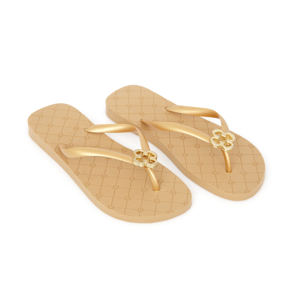 CHINELO DE DEDO DOURADO MONOGRAMA image number 1