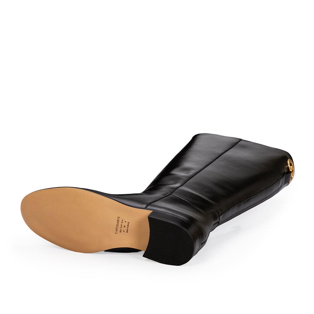 BOTA PRETA COURO CANO LONGO MONTARIA image number 3