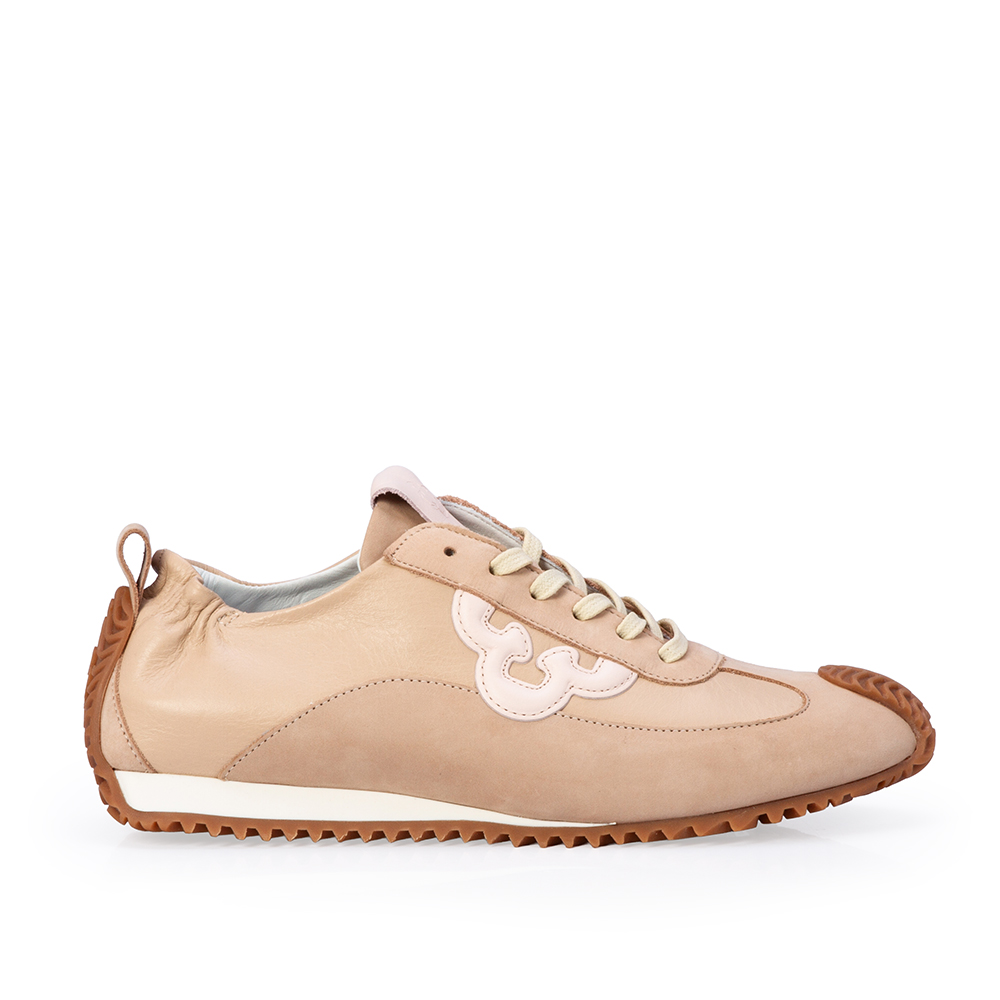 T&Ecirc;NIS FEMININO ROSA PE&Ocirc;NIA DE COURO SNEAKERS image number 0