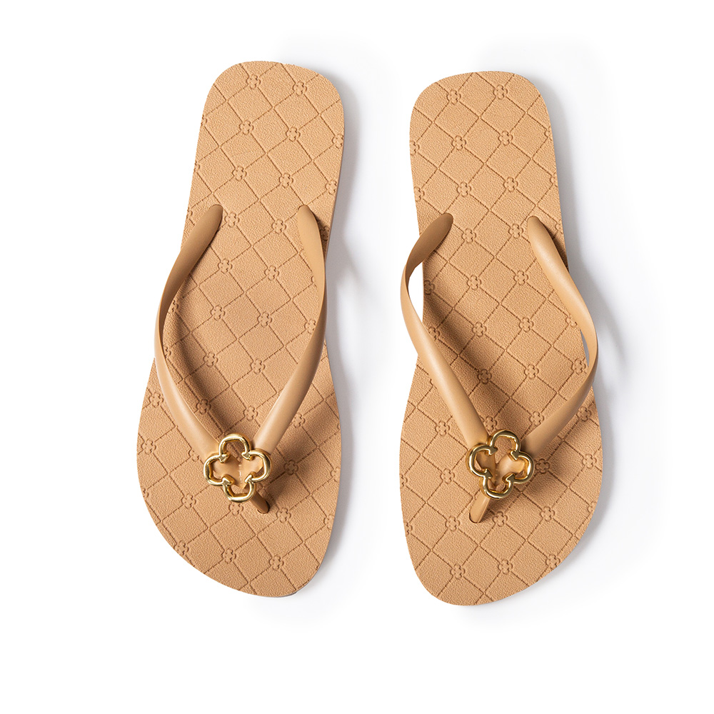 CHINELO DE DEDO NUDE SEDA MONOGRAMA image number 4